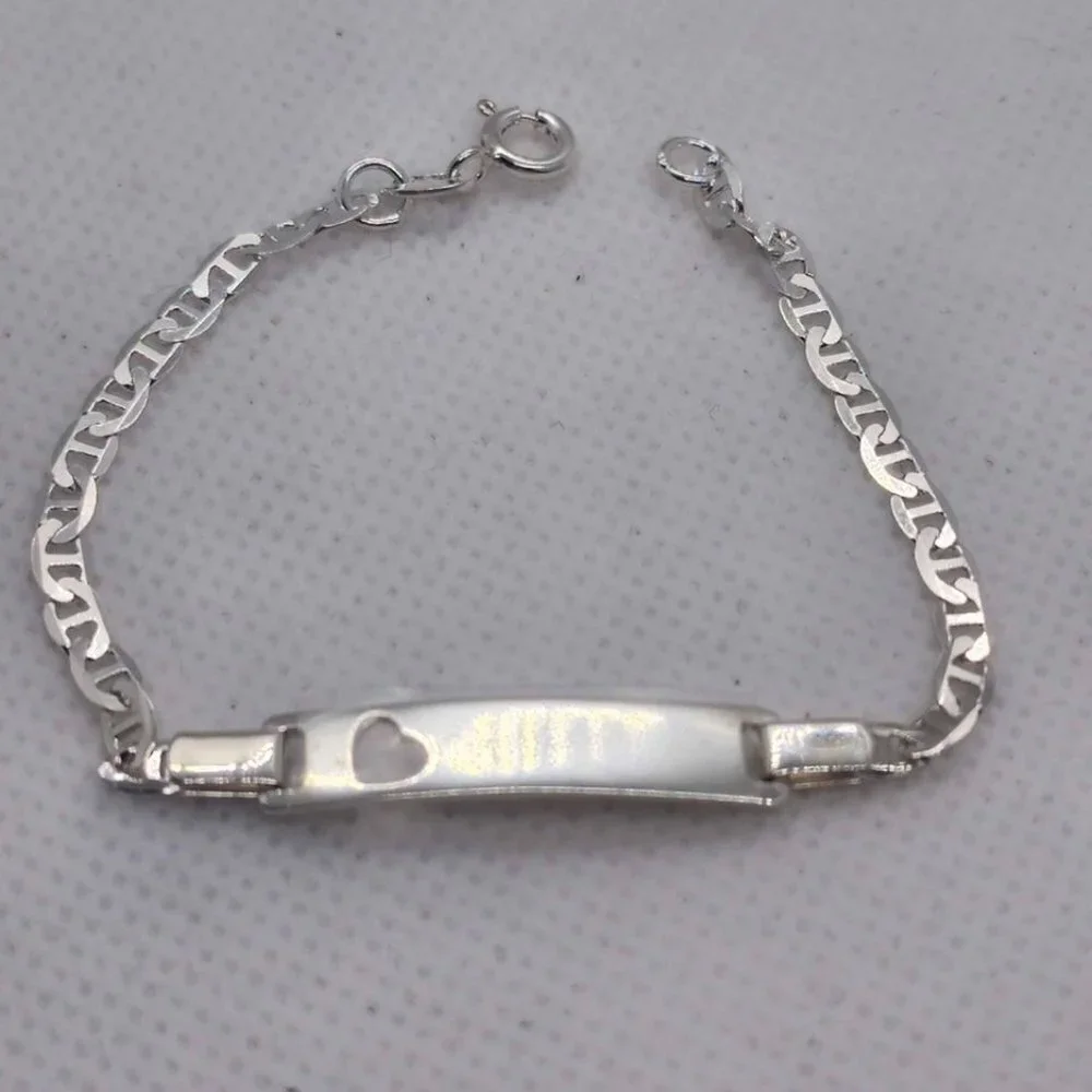NEW   Sterling Silver 925 Heart Bracelet